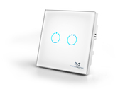 2 Button Touch Panel Switch w/LED Support by MCO Home