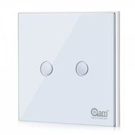 Dual Button Touch Sensitive Z-Wave Wall Switch