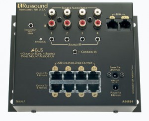 Russound A-H484 4 Source 4 Zone Surface Mount Hub