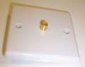 Composite Video Wall Plate