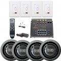 Russound 4 Source 4 Zone Multiroom Audio System with Speakers