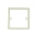 White PVC Switch Spacer Frame 