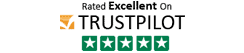 Rated 5 stars on Trustpilot