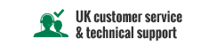 UK customer service and technical support