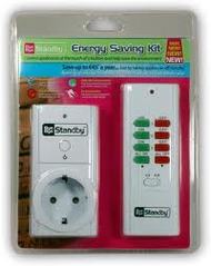 Bye Bye Standby Energy Saving European Plug Starter Kit