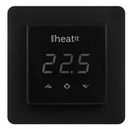 Heatit Z-Wave Underfloor Heating Thermostat - Black